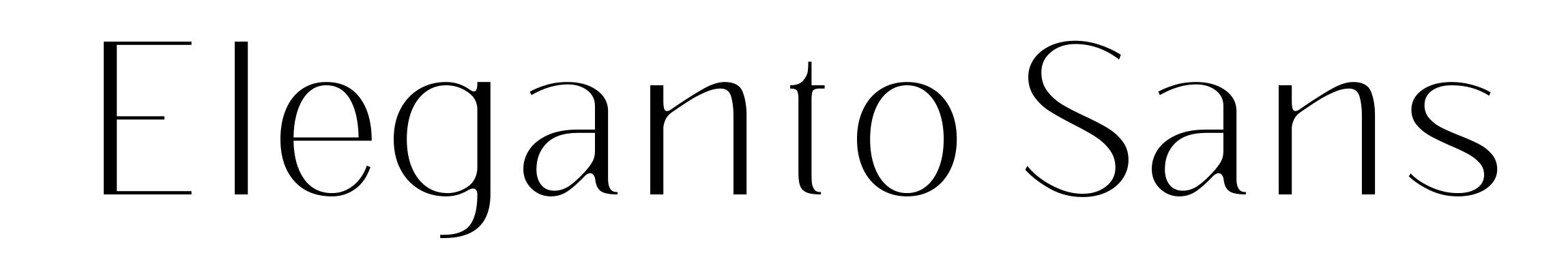 Eleganto Sans